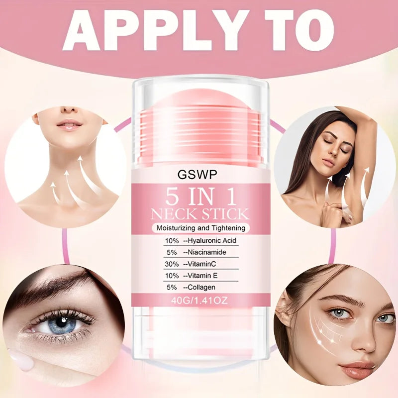 5-in-1 Neck Lift Cream – Collagen & Niacinamide Firming Care
