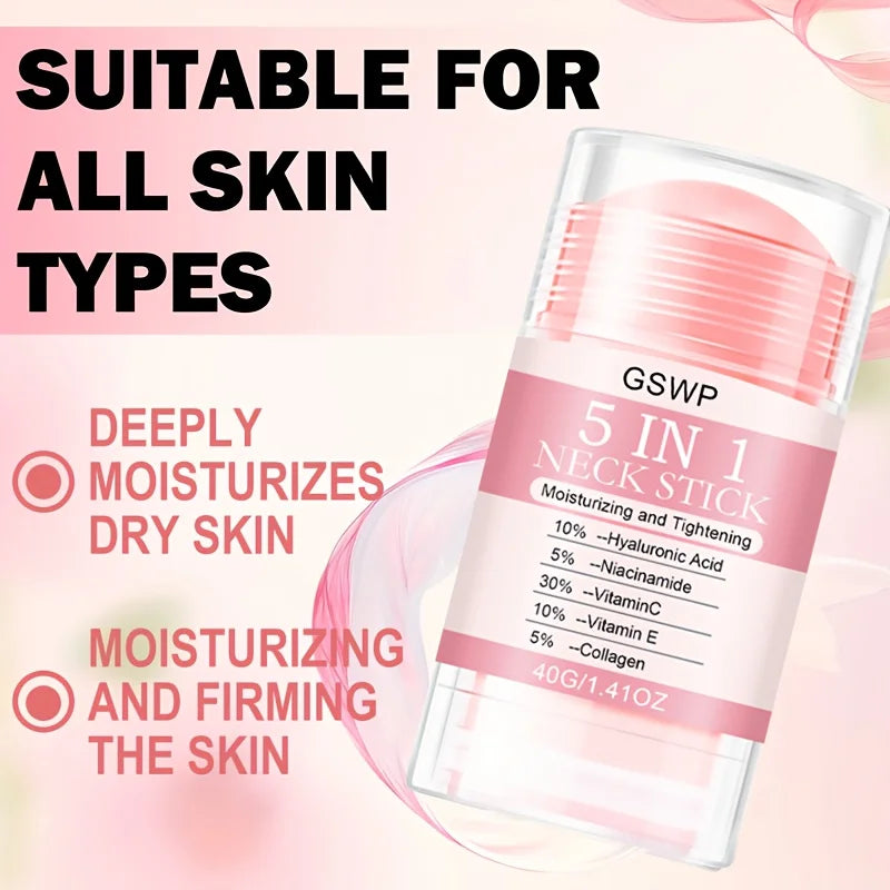 5-in-1 Neck Lift Cream – Collagen & Niacinamide Firming Care