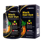 3-in-1 Instant Hair Colour Shampoo Grey Coverage & Darkening Treatment