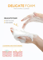 Vitamin C Facial Cleanser – Deep Cleansing & Hydrating Face Wash