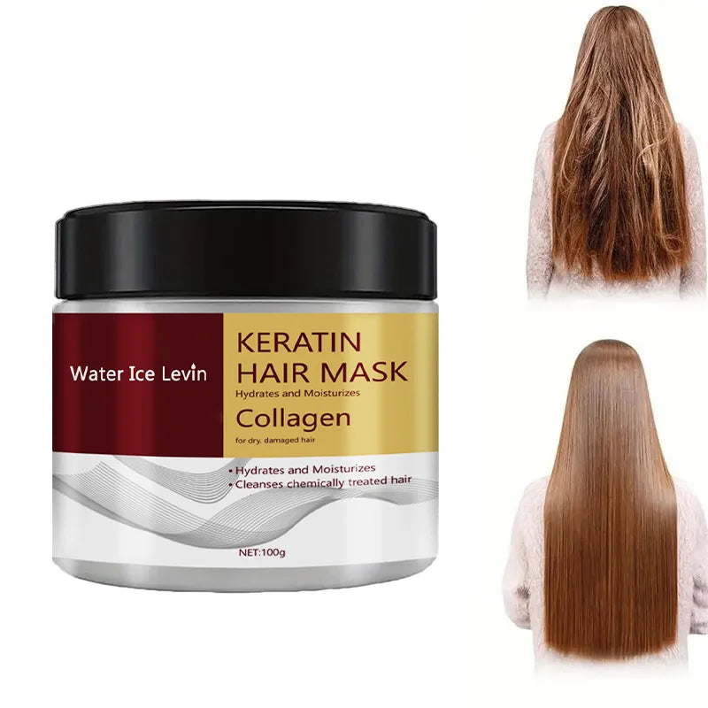 Collagen Keratin Hair Mask – Deep Moisture & Frizz Control