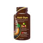 3-in-1 Instant Hair Colour Shampoo Grey Coverage & Darkening Treatment