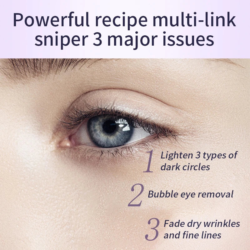 Anti-Wrinkle Eye Cream – Hyaluronic Acid & Cooling Roller Applicator