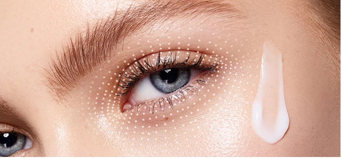Anti-Wrinkle Eye Cream – Hyaluronic Acid & Cooling Roller Applicator