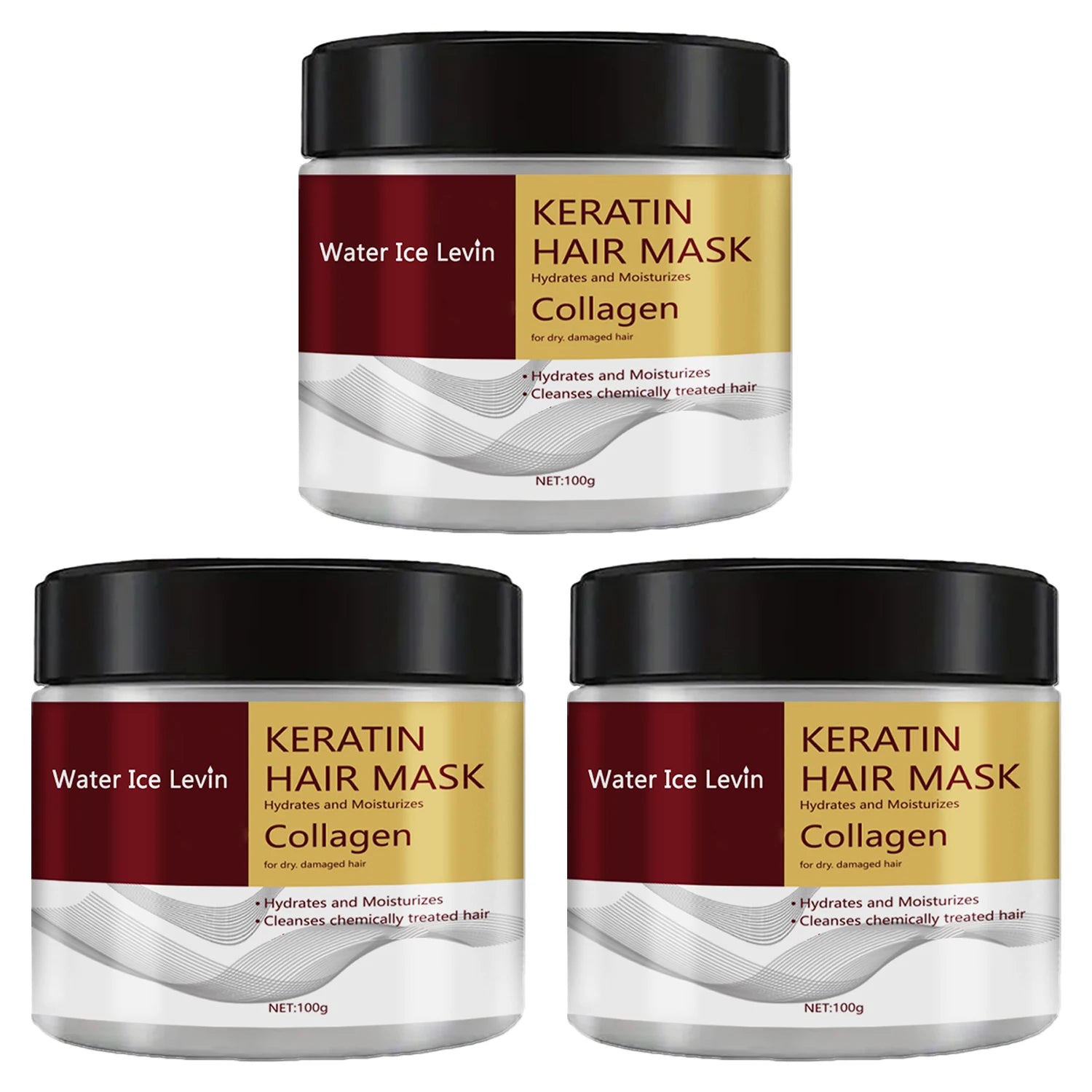 Collagen Keratin Hair Mask – Deep Moisture & Frizz Control