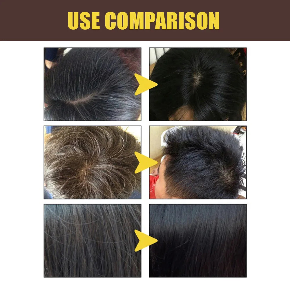 3-in-1 Hair Colour Shampoo – Instant Grey Coverage & Natural Brown Colour