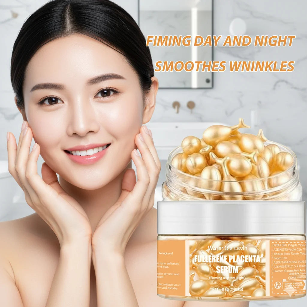 Fullerene Placenta Serum – Firming & Anti-Aging Skincare