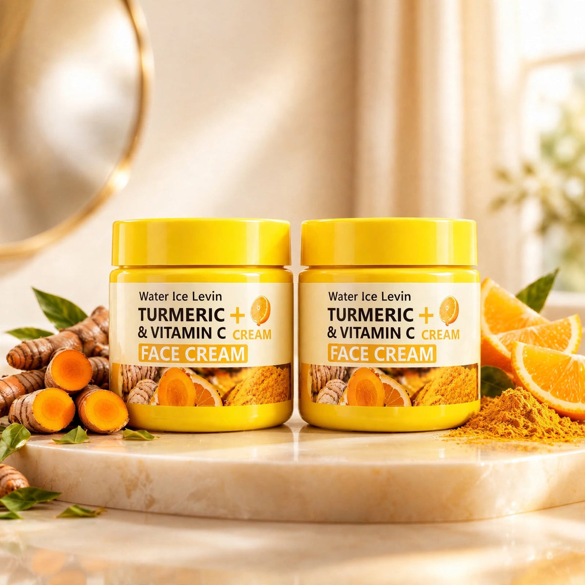 Vitamin C & Turmeric Firming Moisturizer Lifting & Brightening Face Cream 70g